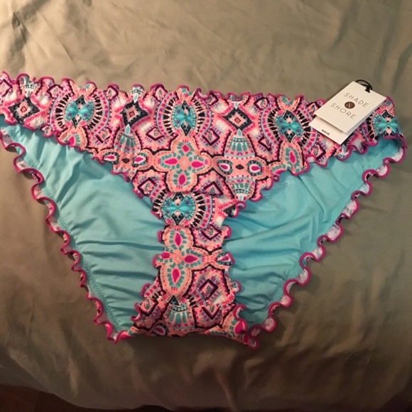 Shade & Shore Bikini swimsuit 34A and XL Bottoms - Picture 5 of 8